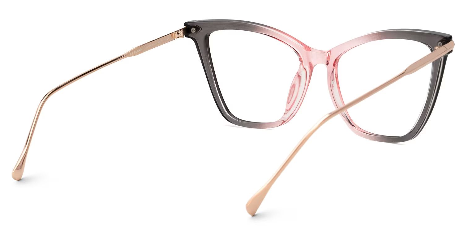 New Arrival Pink-Gray Color for Hilary Frame Glasses | Zeelool3