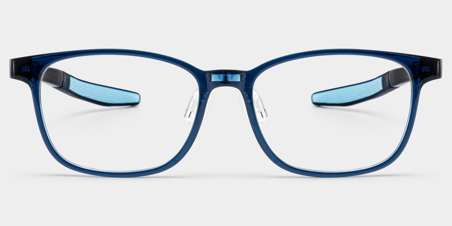 Alexis Rectangle Dark Blue Glasses0