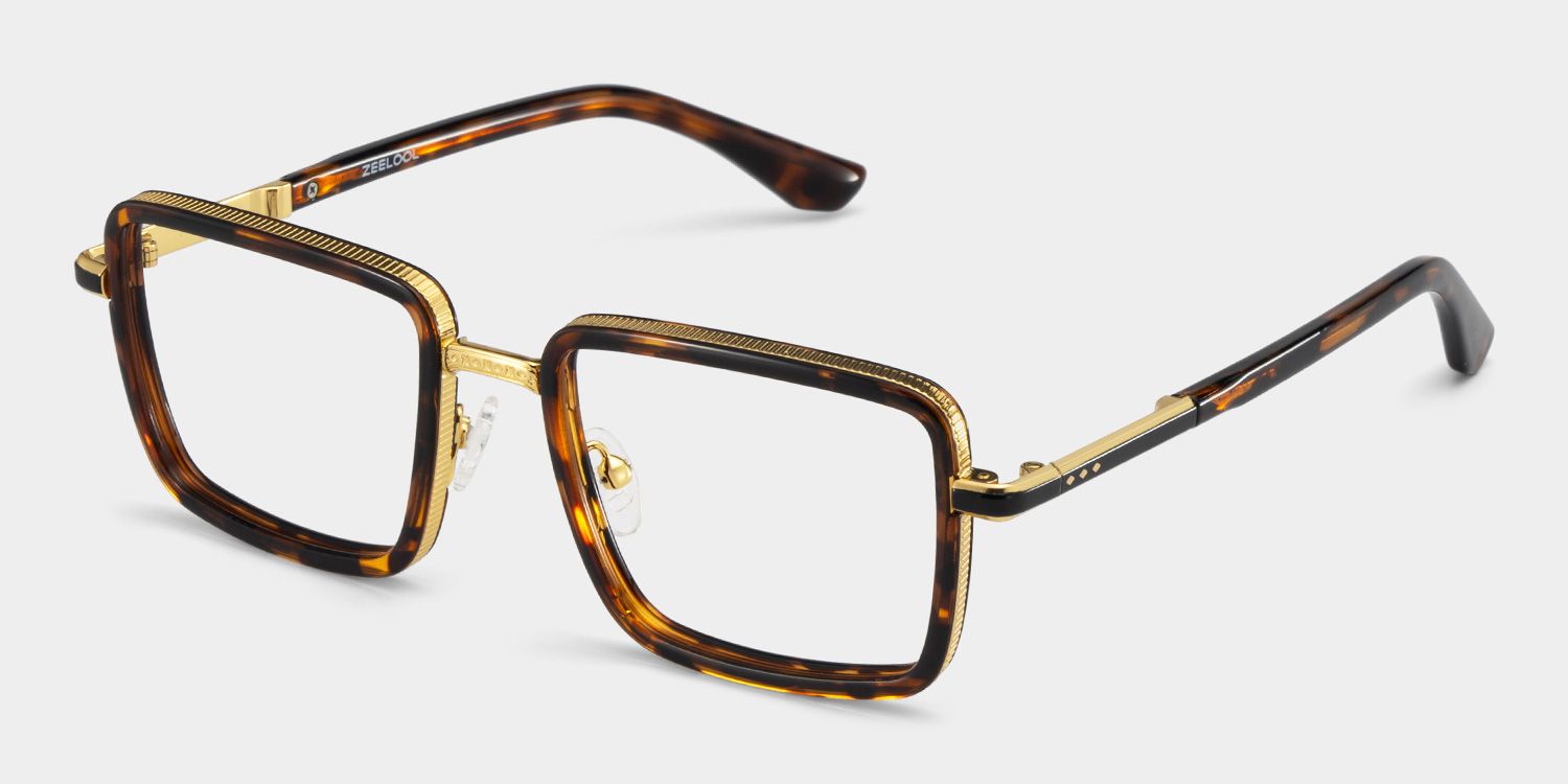 Hunter square tortoise eyeglasses Online | ZEELOOL3