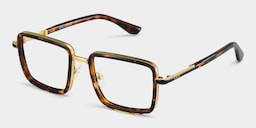 Hunter Square Tortoise Glasses3