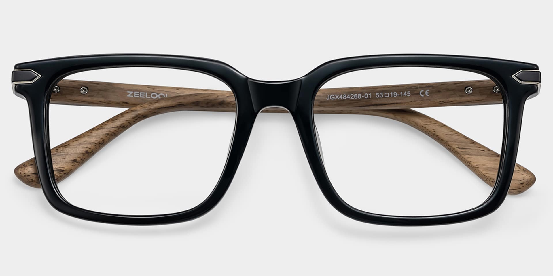 Noah black full rim rectangle eyeglasses Online | ZEELOOL2