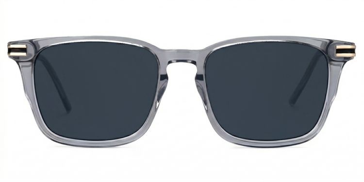 Kornelia Square Gray Glasses