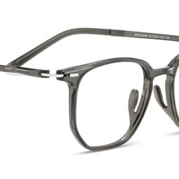 Isla Geometric Gray Glasses5