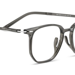 Isla Geometric Gray Glasses5