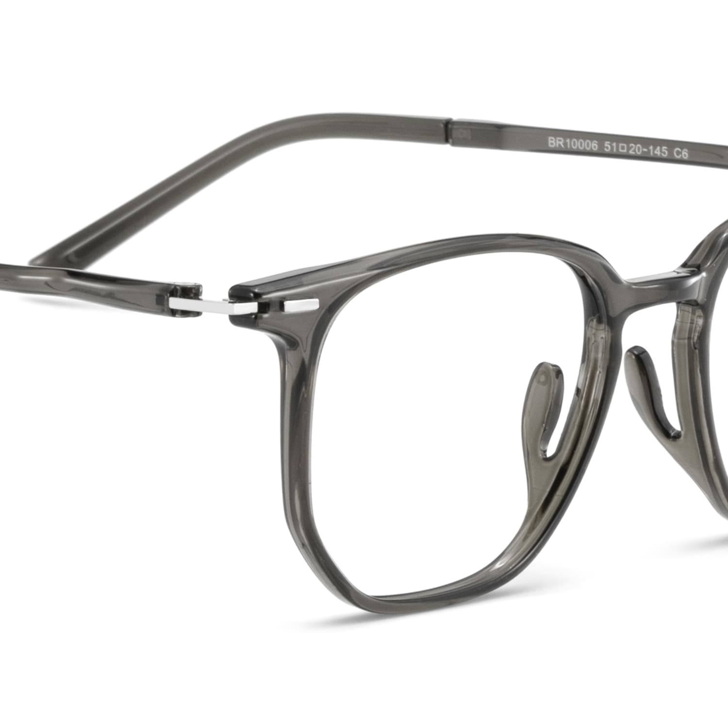 Isla Geometric Gray Glasses5