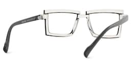 Zephyr Rectangle Orange Glasses5