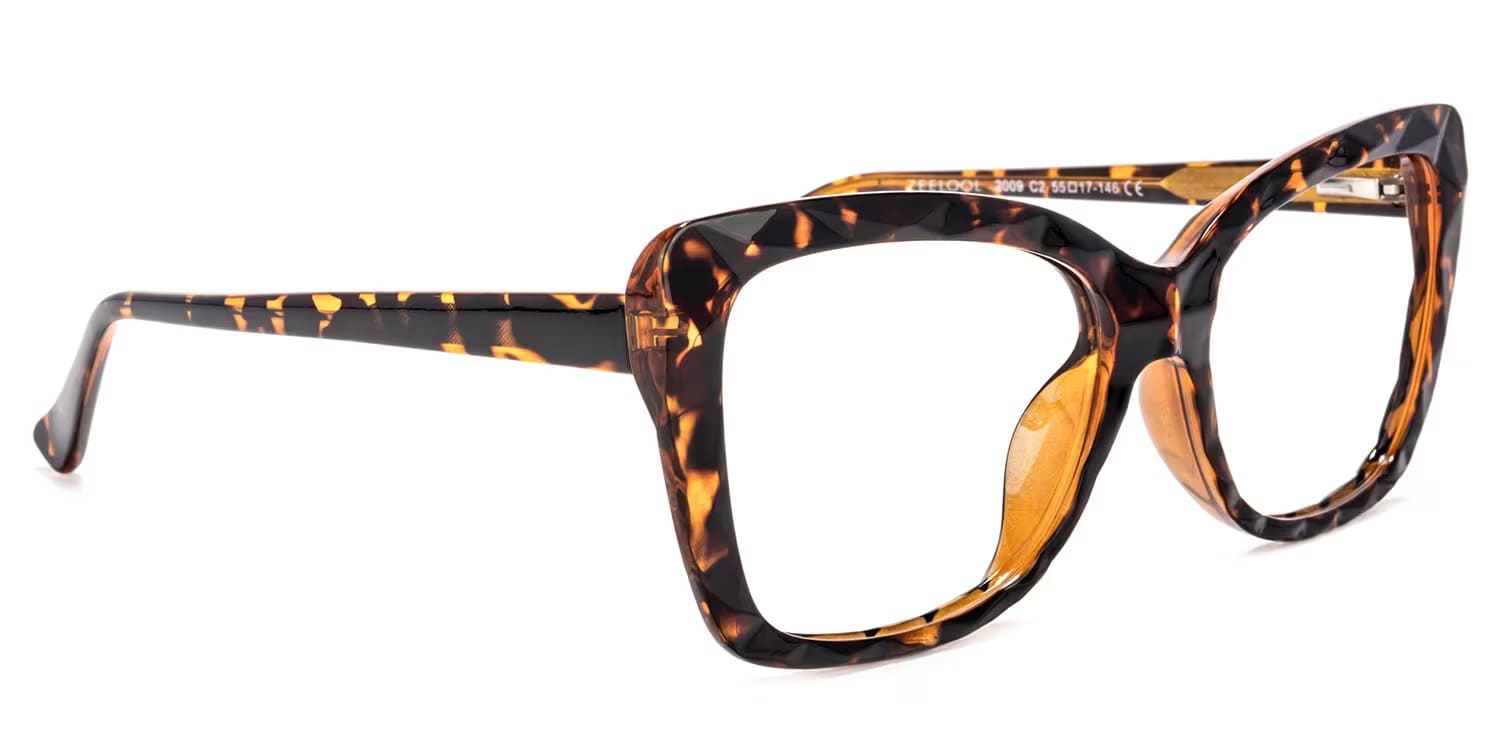 Edna Cateye Yellow-Tortoise Glasses2