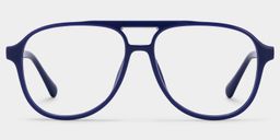 Luna Blue Aviator Glasses1