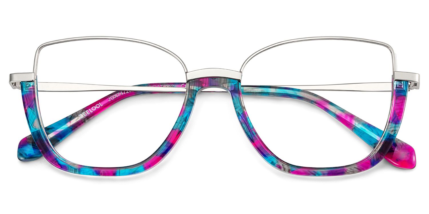 Coleman Eyeglasses in Square Colorful Frame | Zeelool2