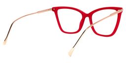 Hilary Red Butterfly Glasses4