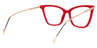 Hilary Butterfly Red Glasses4
