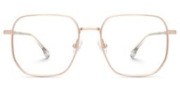 Kerbye Square Gold Glasses0