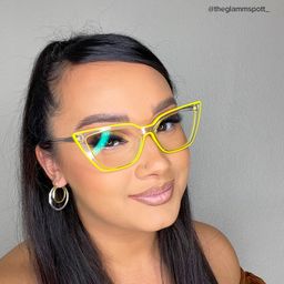 Yosef Cateye Yellow Glasses5