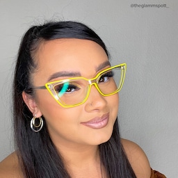 Yosef Cateye Yellow Glasses5