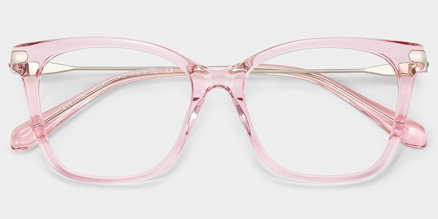 Pink Frame Eyeglasses, Butterfly Glasses2