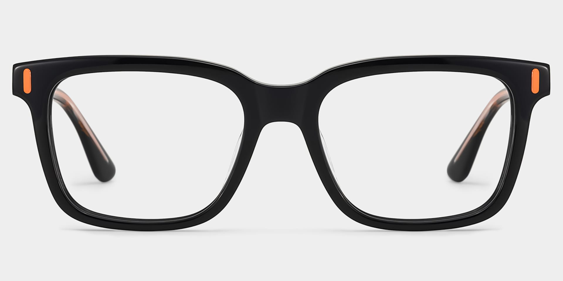 Axel Black Frame Glasses with Rectangle Frame Online | ZEELOOL2