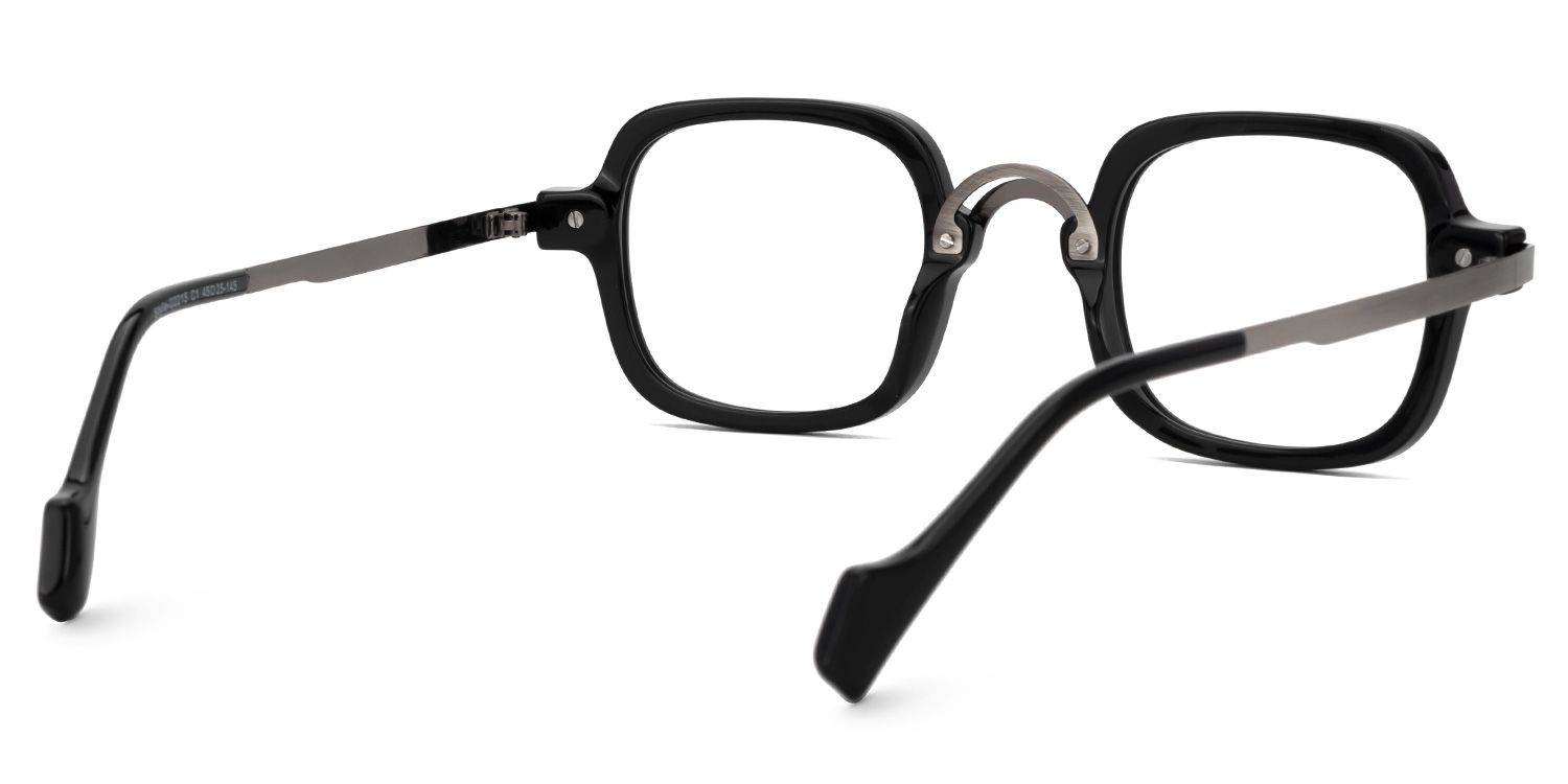 Fonrose Square Mixed-Materials Full-Frame Eyeglasses | Zeelool3