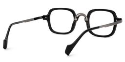 Fonrose Square Black Glasses3