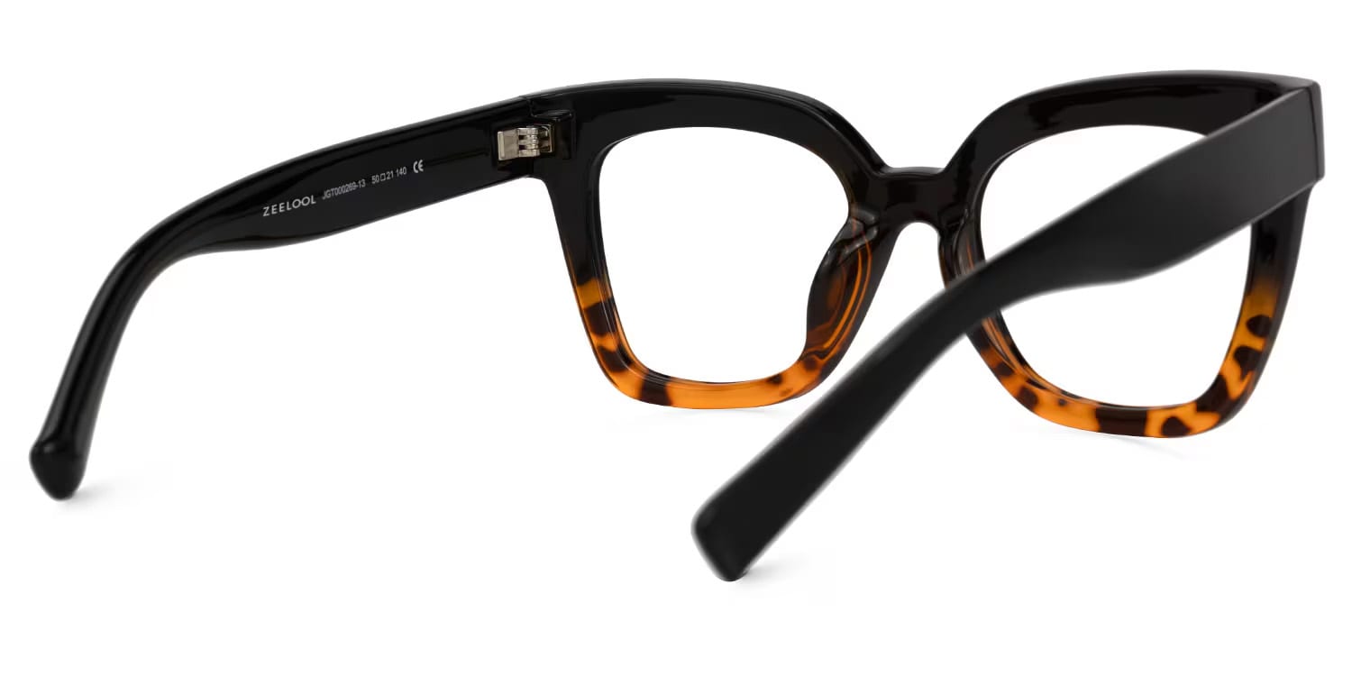 Malcolm Square Two-Tone Glasses3