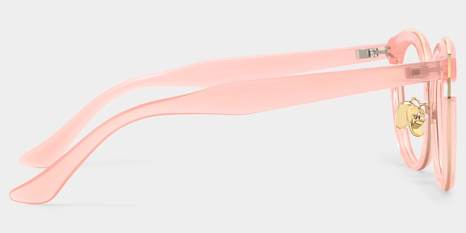 Eleanore Cat Eye Pink Frame Glasses | Zeelool3
