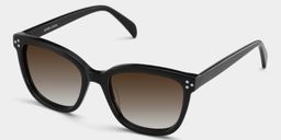 Scarlett Square Black Glasses2