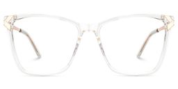 Tricee Square Clear Glasses1