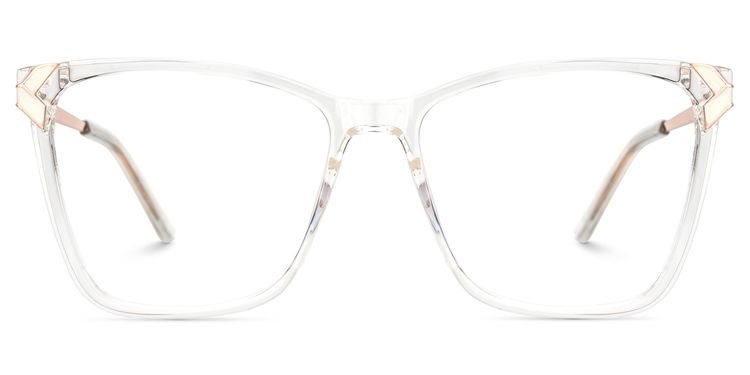 Tricee Square Clear Glasses