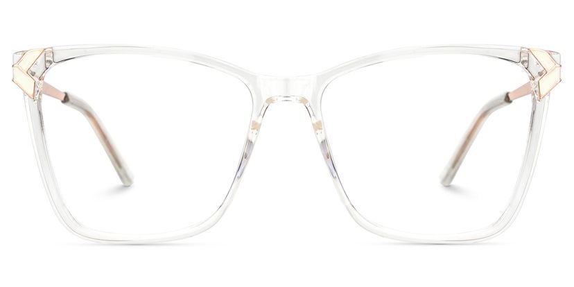 Tricee Square Clear Glasses