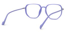 Maura Geometric Purple Glasses3