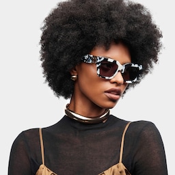 Maddox Square Pattern Polarized Sunglasses1