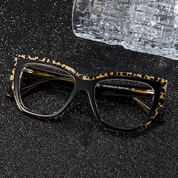 Thurman Butterfly Brown Leopard Glasses1