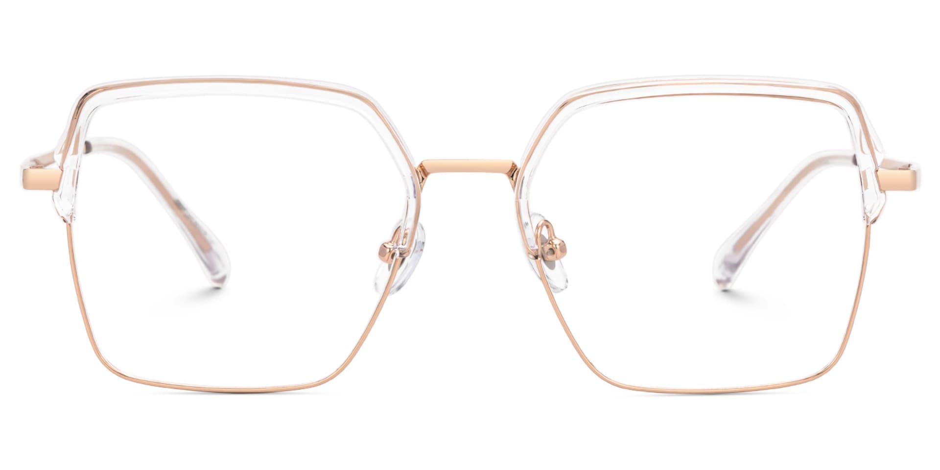 Square Moses Crystal Glasses Deals -Zeelool Glasses0