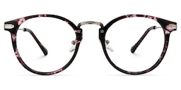 Boyd Round Purple Glasses0