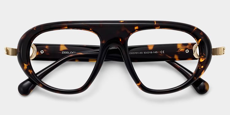 Aveline Tortoise Aviator Glasses