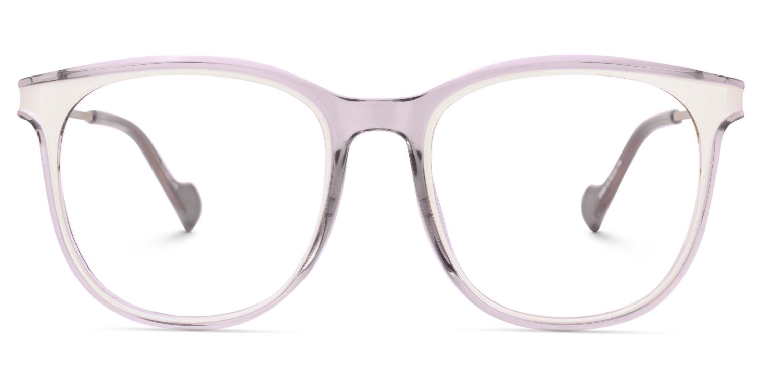 Lilac Eyeglasses Frames In Round Shape1
