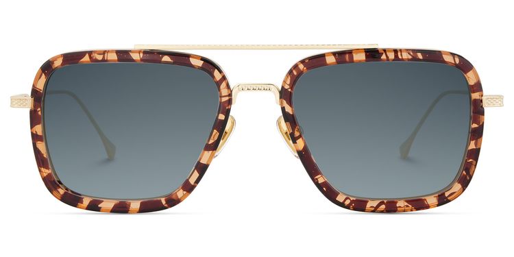 Gifford Aviator Tortoise Sunglasses