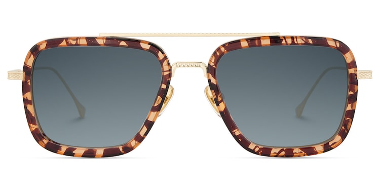 Gifford Aviator Tortoise Sunglasses