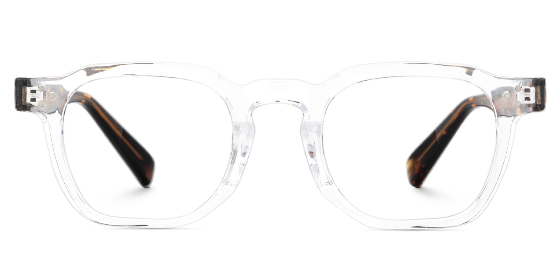 Moaya Eyeglasses in Square Crystal Frame | Zeelool0