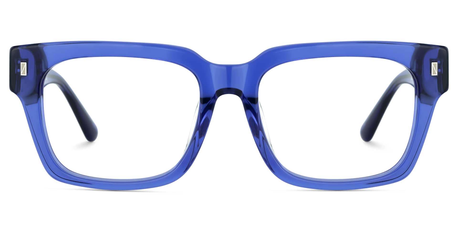 Clear Blue Eyeglasses Frames1