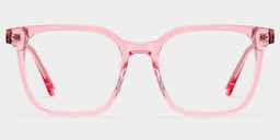 Freya Square Pink Glasses4