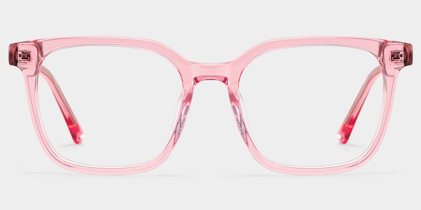 Freya Square Pink Glasses