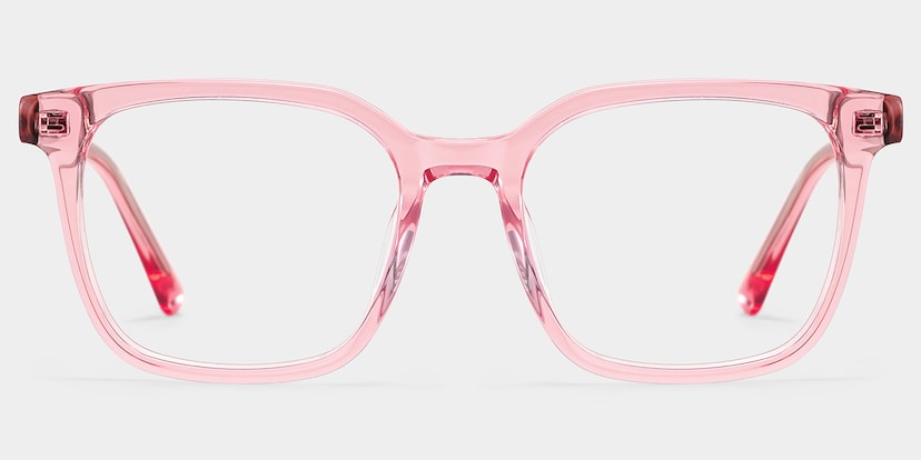 Freya Square Pink Glasses