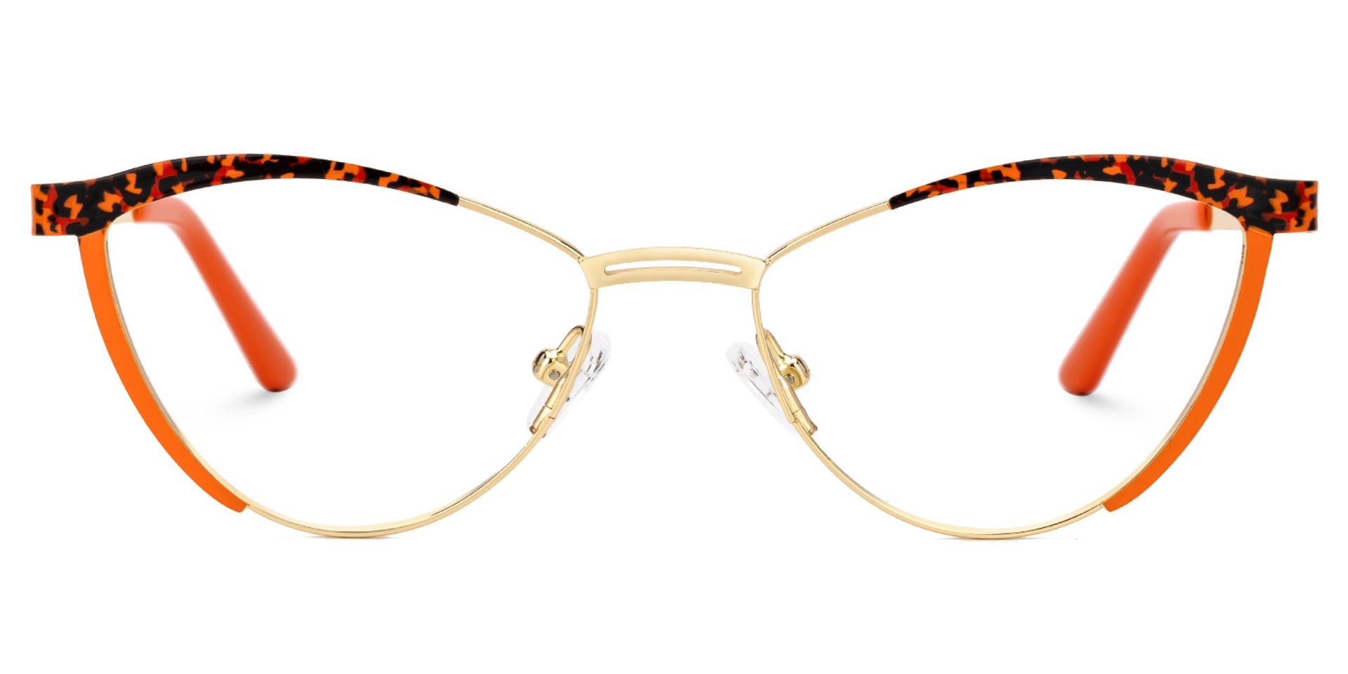 New Orange Color for Sydney Metal Eyeglasses  | Zeelool Optical0