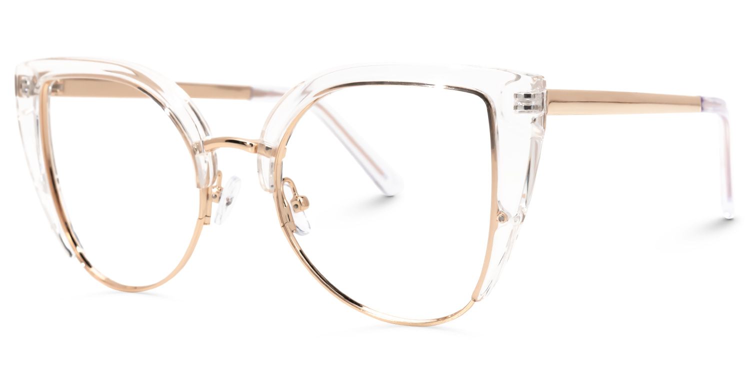 Brewer Cat-eye Crystal Eyeglasses and Glasses Frames1