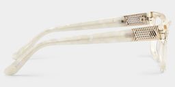 Miranda Clear Yellow Cat eye Glasses3