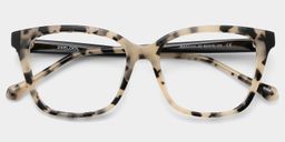 Lena Square Tortoise Glasses2