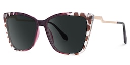 Awilda Cateye Purple Glasses1