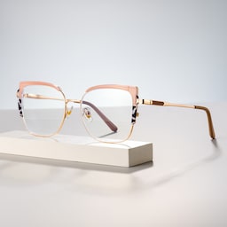 Jesmin Square Khaki Tortoise Glasses0