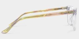 Faith Clear Rectangle Glasses5