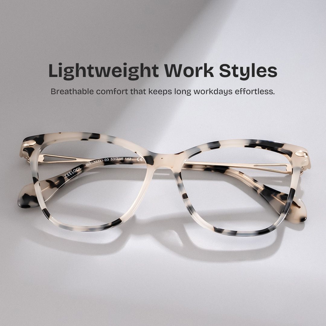 Westley Butterfly Light-Tortoise Glasses | Zeelool Glasses